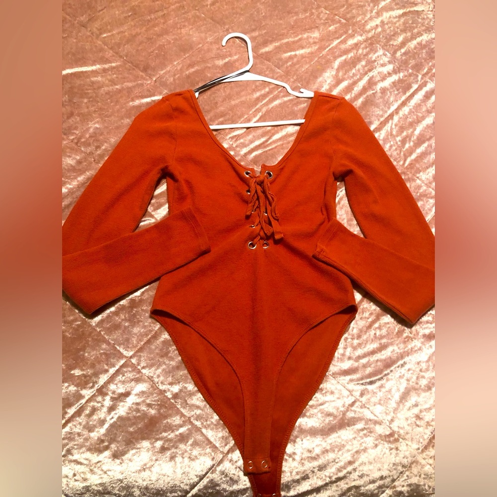 Tie Up Bodysuit